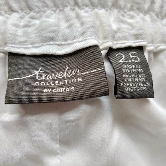 Travelers’ collection by chicos white pants - Picture 3 of 8